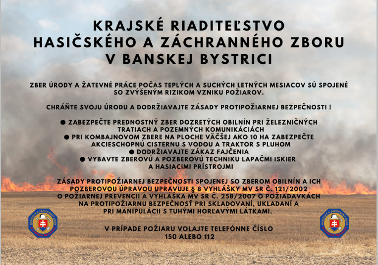 Opatrenia ochrany pred požiarmi